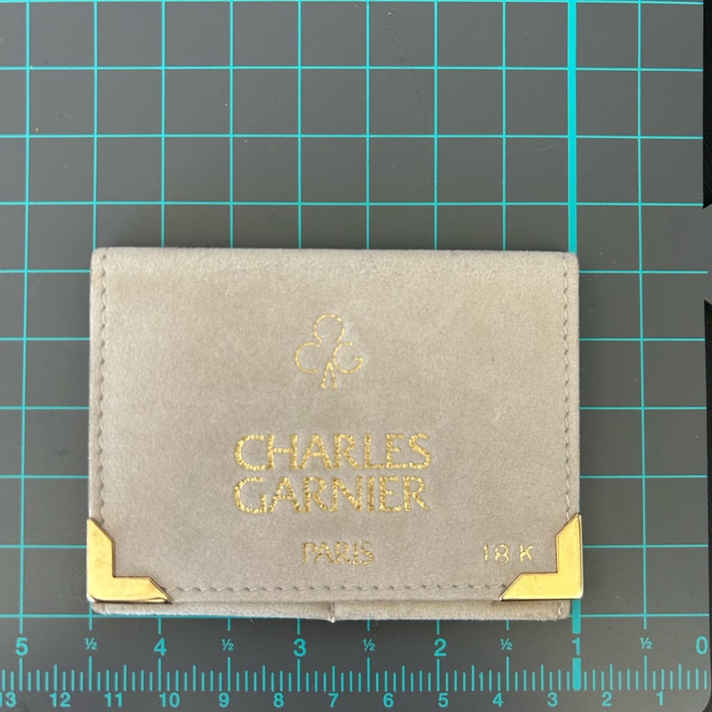 Charles Garnier Suede Pocket Case